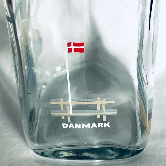 Vintage Holmegaard Danish Glass Bottle Decanter Michael Bang Danmark Beach House - Picture 4 of 7